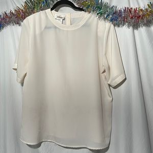 80’s Crème Blouse